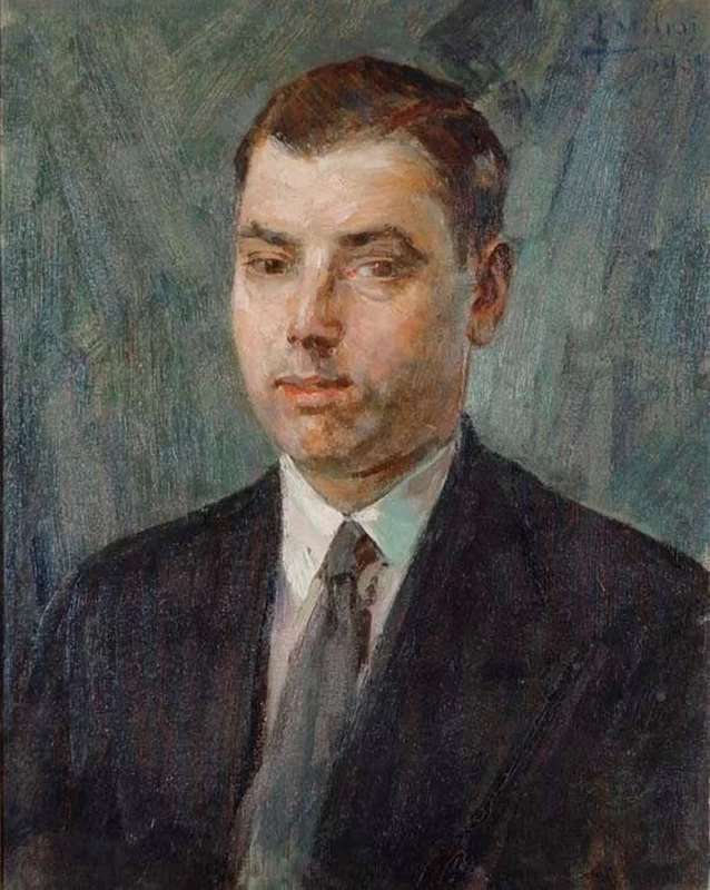 Ritratto di uomo con cravatta, 1951